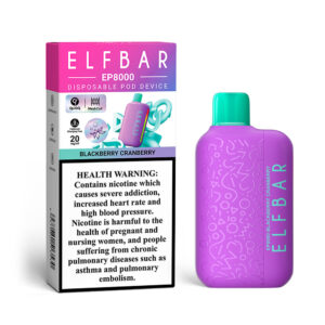 Elfbar EP8000 BLACKBERRY CRANBERRY 20mg
