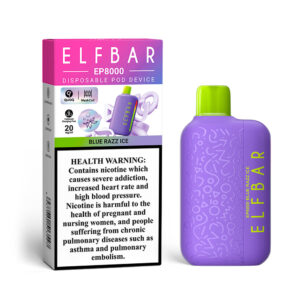 Elfbar EP8000 BLUE RAZZ ICE 20mg