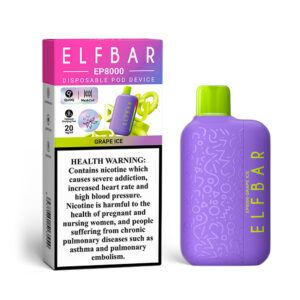 Elfbar EP8000 GRAPE ICE 20mg