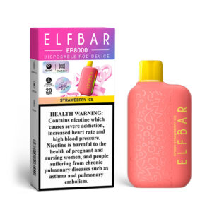 Elfbar EP8000 STRAWBERRY ICE 20mg