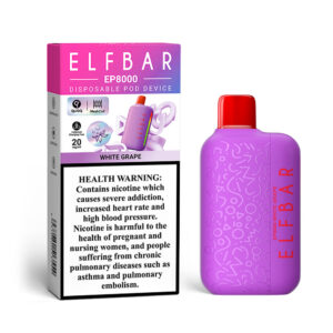 Elfbar EP8000 WHITE GRAPE 20mg