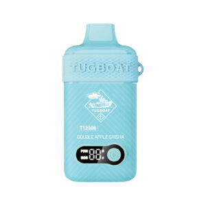 Tugboat T12000 DOUBLE APPLE SHISHA 50mg
