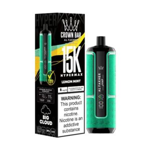 Al Fakher Crown Bar 15K HyperMax Lemon Mint