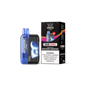 Crownbar Ultra 25k Puffs Blue Razz Lemonade