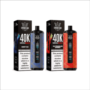 Crown Bar Mega Max 40K Disposable Vape in Dubai now available at vapehope.com