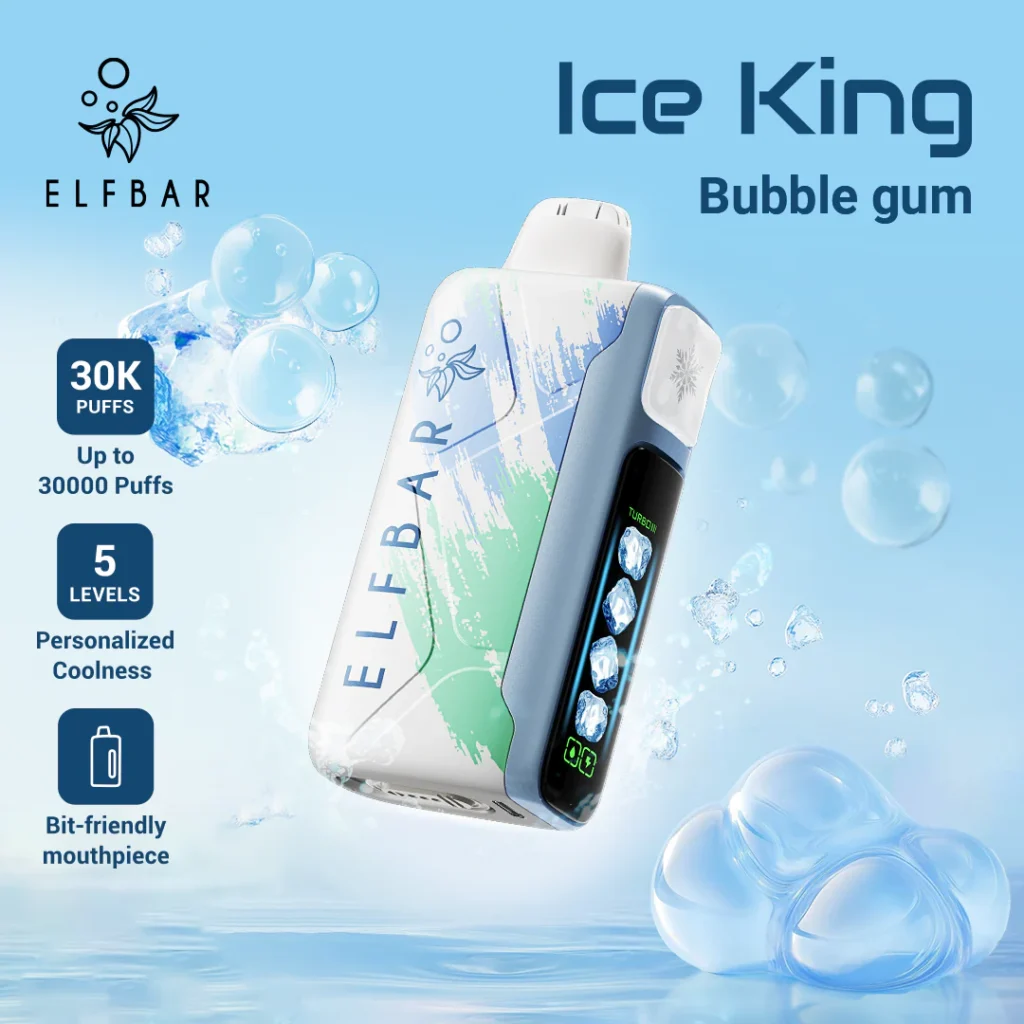 ELFBAR Ice King Bubble Gum 30k Disposable vape in dubai
