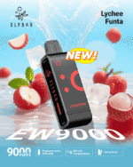ELFBAR EW9000 Lychee Funta disposable vape with sweet lychee flavour