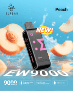 ELFBAR EW9000 Peach disposable vape with smooth peach flavour UAE