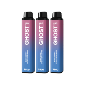 Ghost Pro Blueberry Pomegranate Vape disposable now available at vapehope.
