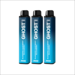 newly added Vapes Bars Ghost Pro Blueberry Raspberry Blackberry 3500 Puffs disposable at vapehope. Deliver all over uae cash on delivery.