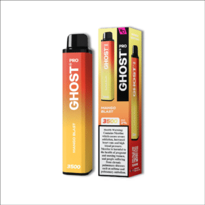 Ghost Pro Mango Blast 20mg disposable Vape Device now at vapehope in Dubai UAE.