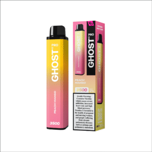 New Vapes Bars Ghost Pro Peach Mango 20mg vape Dubai UAE