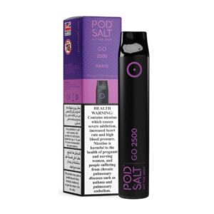 POD SALT GO grape 20mg 2500 Puffs Dubai UAE