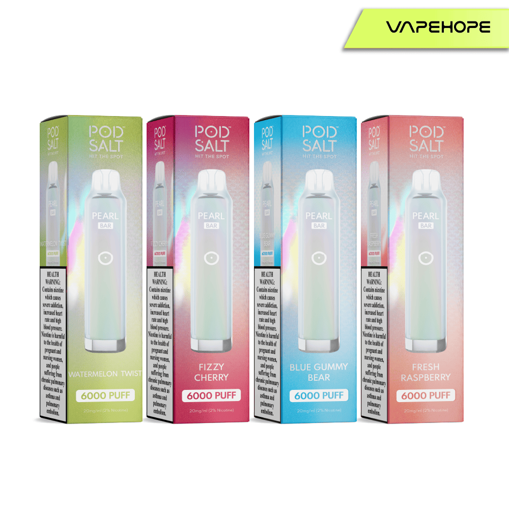 Pod Salt Pearl Bar 20mg 6000 Puffs Disposable in Dubai UAE