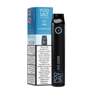 Pod Salt Go Blueberry Mist 20mg dubai 2500 puffs disposable vape in UAE