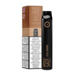 pod salt go caffe latte 20mg 2500 puffs disposable vape in Dubai UAE