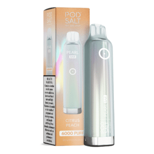pod salt pearl bar Citrus Peach 20mg disposable in dubai uae